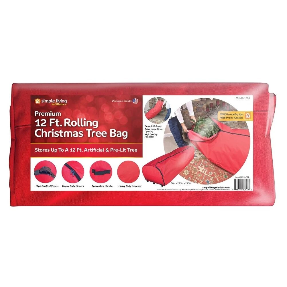 12‑Foot Rolling Tree Bag – Heavy‑Duty Plant Transport Carrier