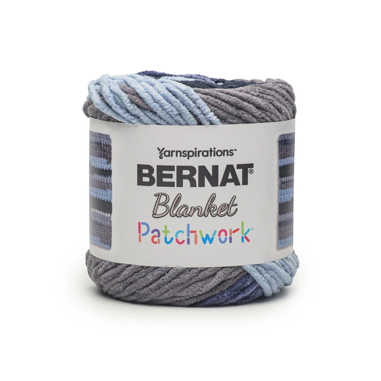 Bernat Nautical Patchwork Yarn – Soft, Sea‑Inspired Colorway