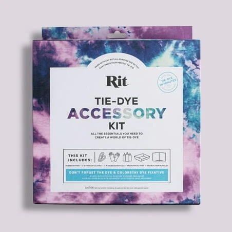 RIT Tie‑Dye Creative Accessory Kit – All‑In‑One DIY Fabric Dye Set