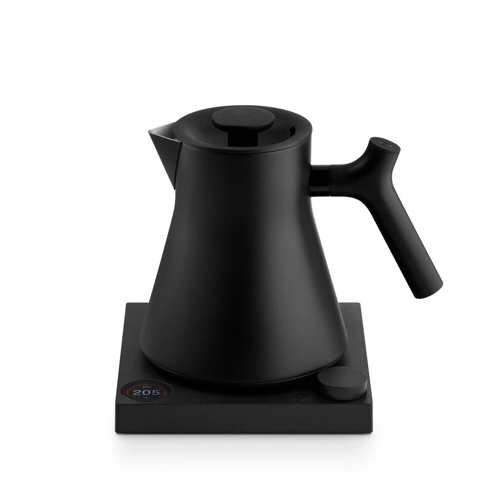 Sleek Black 0.9L Stainless Steel Electric Kettle – Rapid Boil & Auto Shut‑Off