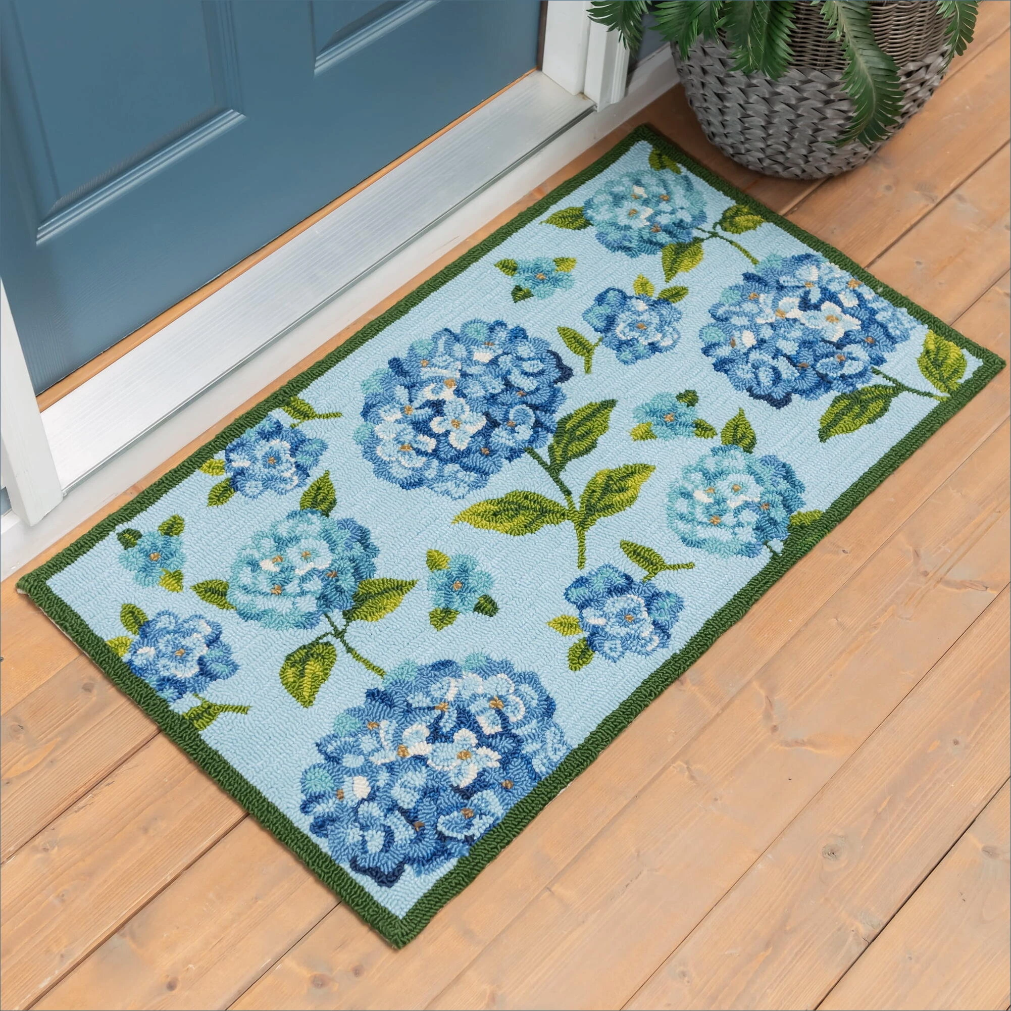 VIVASTYLE 24" x 42" Indoor/Outdoor Rug – Weather‑Resistant Floor Mat