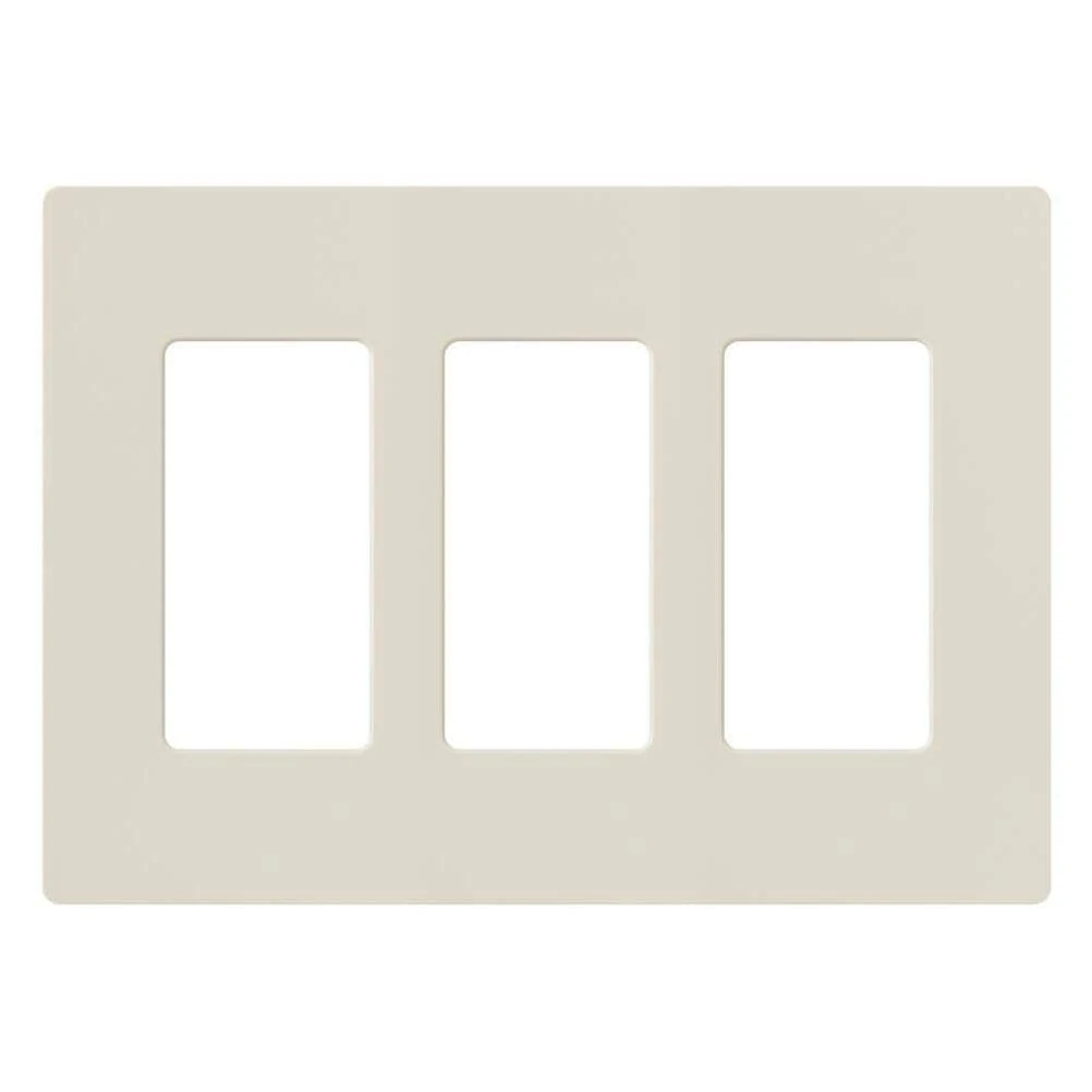Almond‑Finish Plastic Wall Plate for Light Fixtures – Sleek & Durable