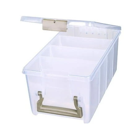 Transparent Super Semi‑Size Art Bin – Ideal Studio Storage