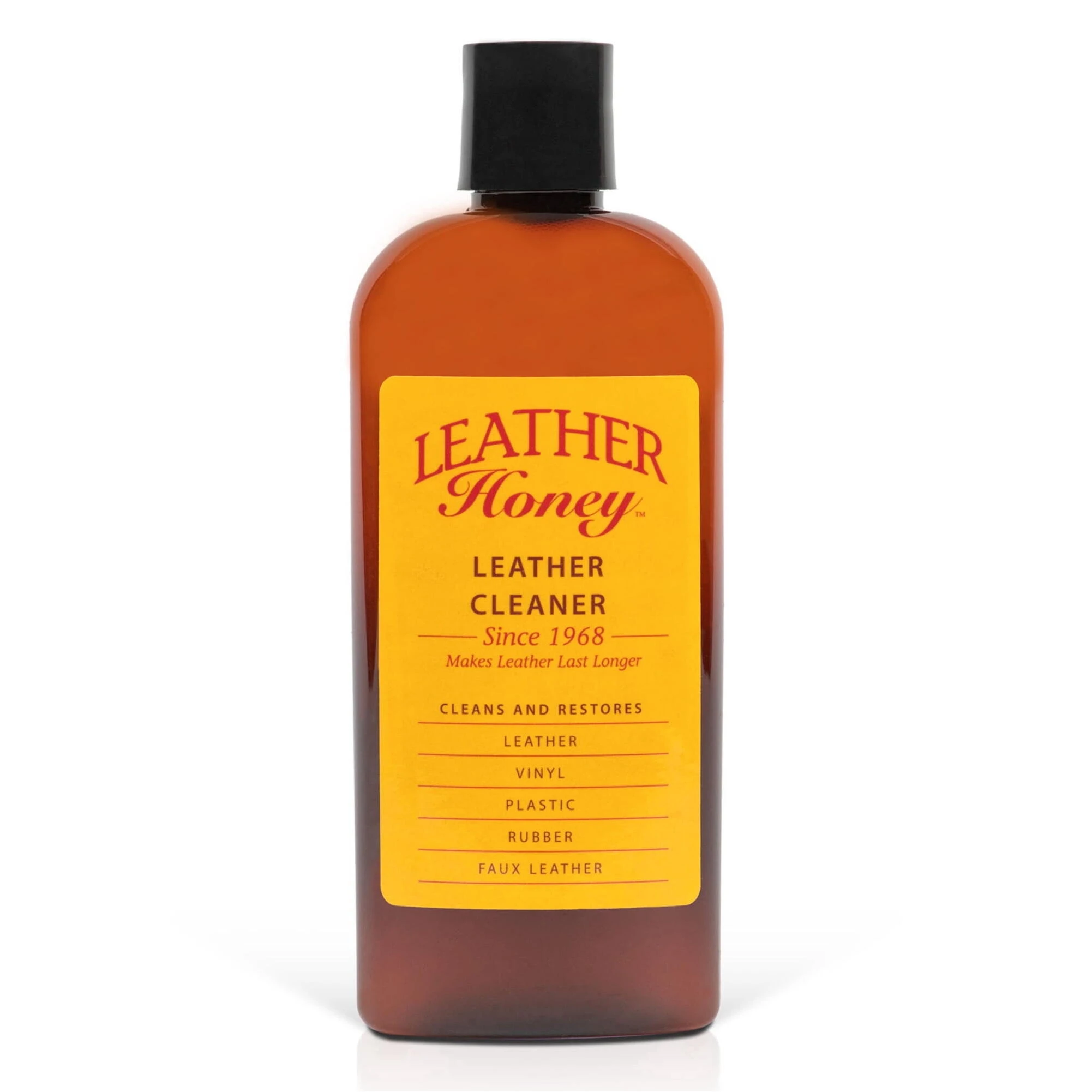 8‑Ounce Leather Cleaner – Professional Liquid Formula for Shoes, Bags & Upholstery