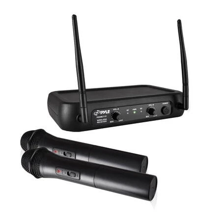 PYLE Professional VHF Wireless Microphone System – Crystal‑Clear Audio & Extended Range