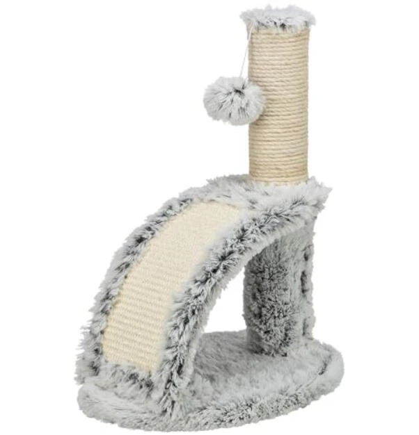 Trixie Cat Scratching Post with Built‑in Brush – Durable Sisal & Grooming Station