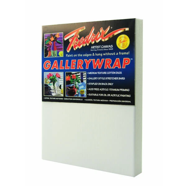 9" x 12" Stretched Canvas – 1 3/8" Gallery‑Wrapped Ready‑to‑Hang