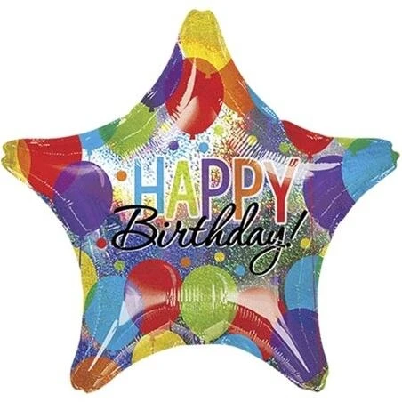 28‑Inch Birthday Foil Balloon – Bright Party Decoration