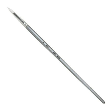 Professional Round Makeup Brush – Size 6 Synthetic Brush for Flawless Application