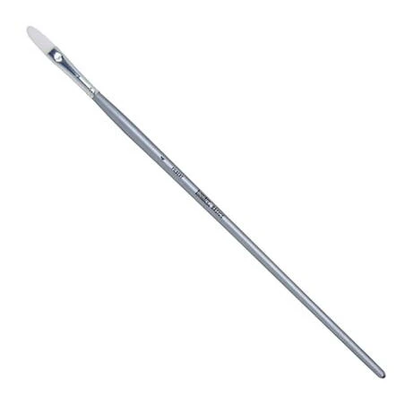 Basic Filbert Paint Brush – Left‑Handed, Size 4