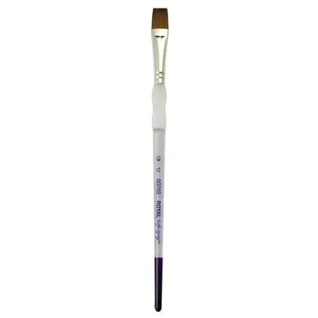 Softgrip 12‑Inch Sable Shader Brush – Premium Artist Tool