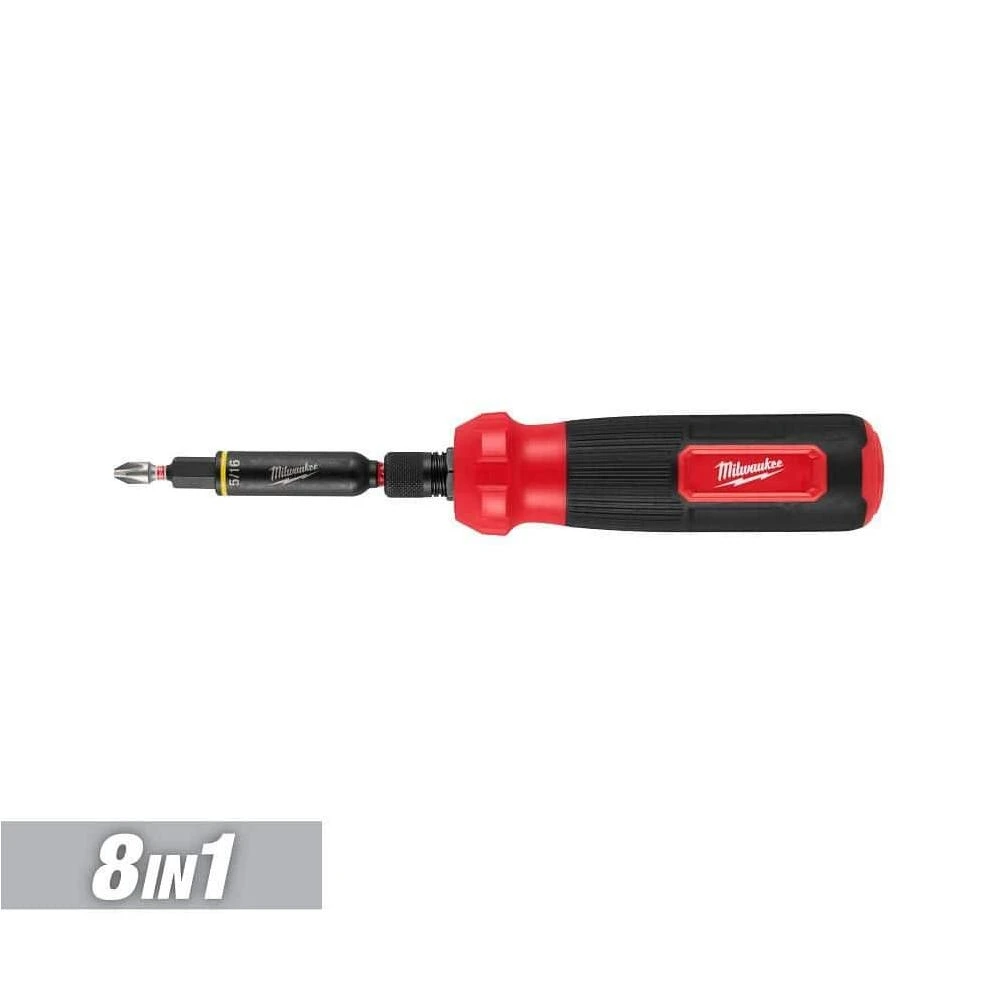 8‑in‑1 Multi‑Bit Precision Screwdriver – Ergonomic Hand Tool for DIY & Professional Use