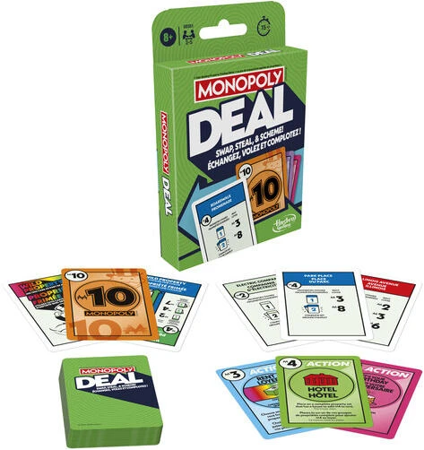 Monopoly Deluxe Classic Board Game – Ages 8+, Single Pack