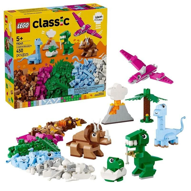 LEGO Creative Dinosaurs Building Set – Imaginative Fossil Fun for Kids