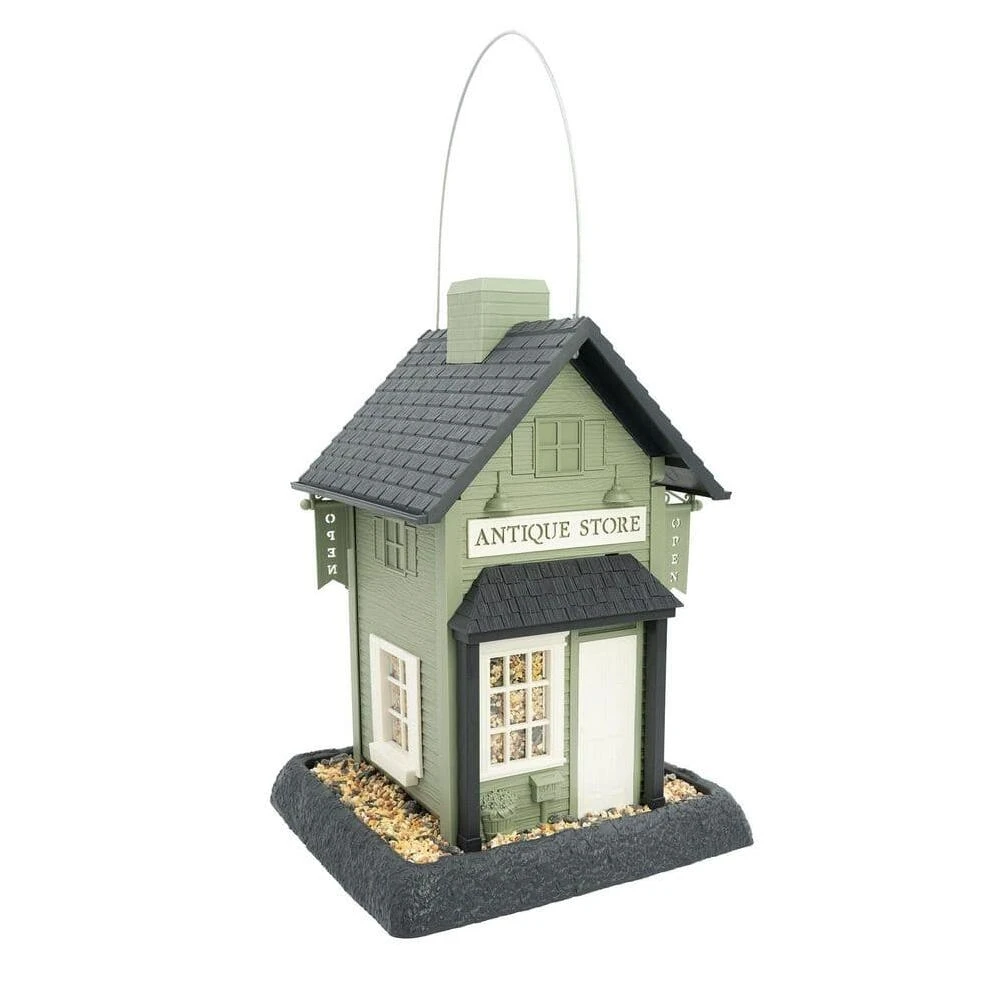 Vintage Handcrafted Antique Bird Feeder – Rustic Garden Décor & Wildlife Attractor