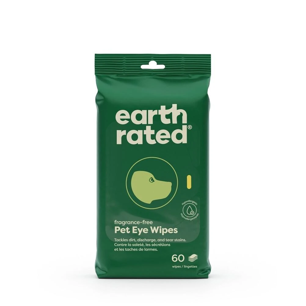 Eco‑Friendly Dog Eye Wipes – 60 Natural Cleansing Pads