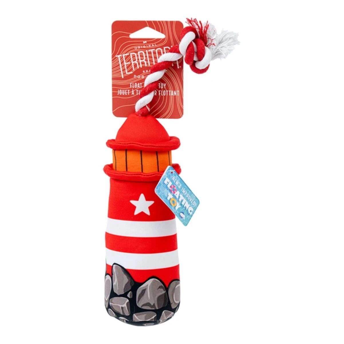 Territory Pull‑Along Lighthouse Toy – Wooden Educational Plaything for Toddlers