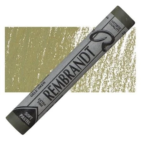 Rembrandt Professional Soft Pastel – Yellow Ochre (12 mm)