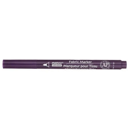 Fine Dark Violet Fabric Marker – Precise DK VIO Ink for Textile Crafts
