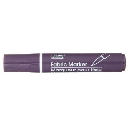 Dark Violet Fabric Marker Brush – Precise Textile Coloring Tool