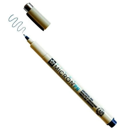 Pigma Micron Fine Line Ink Pen – Dual Blue & Black Nibs, Archival‑Quality Writing Instrument
