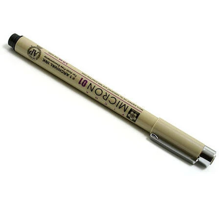 Sakura Pigma Micron 0.25 mm Black Fine‑Line Ink Pen – Precision Drawing & Writing Tool