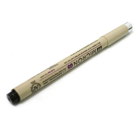 Pigma Micron 0.45 mm Black Fine‑Line Ink Pen – Archival‑Quality Artist Tool