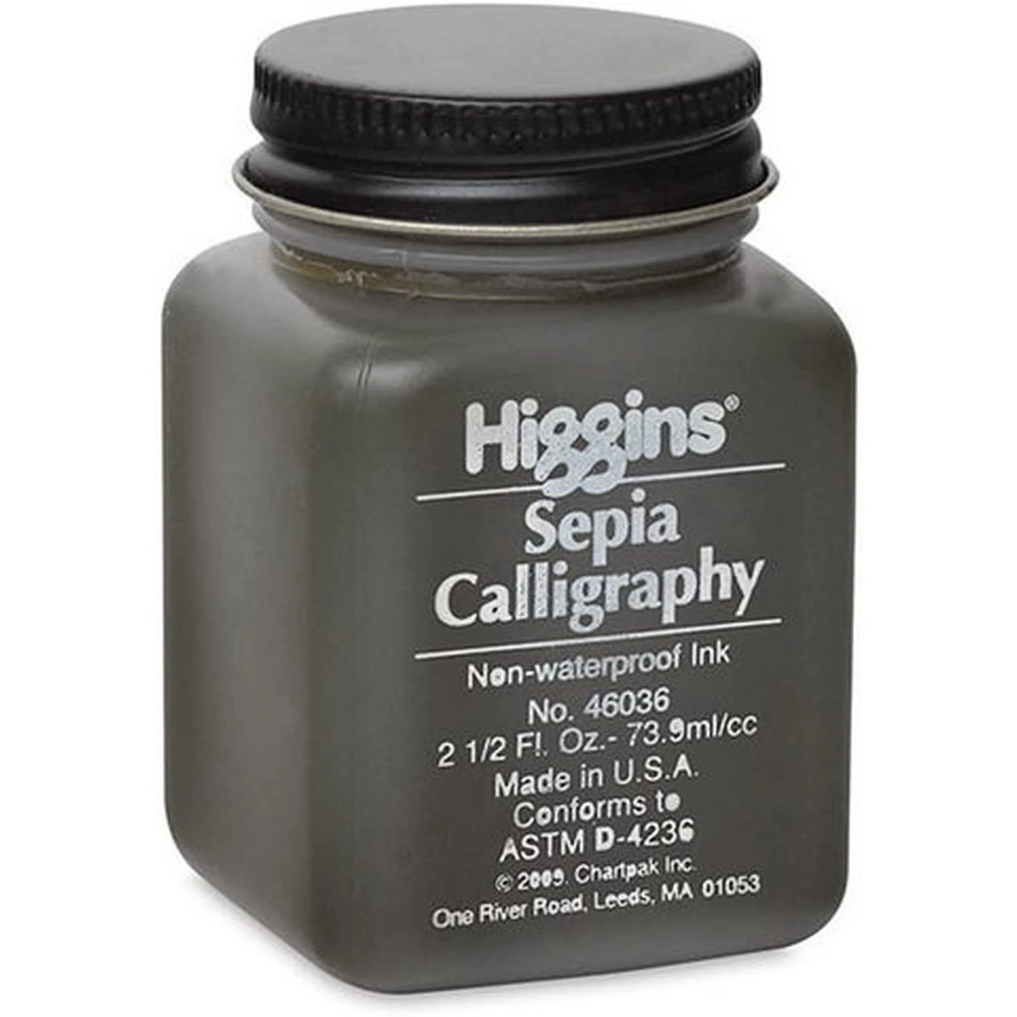 Higgins Calligraphy Ink – 2.5 oz Sepia Bottle – Premium Water‑Based Ink for Fine‑Line Writing