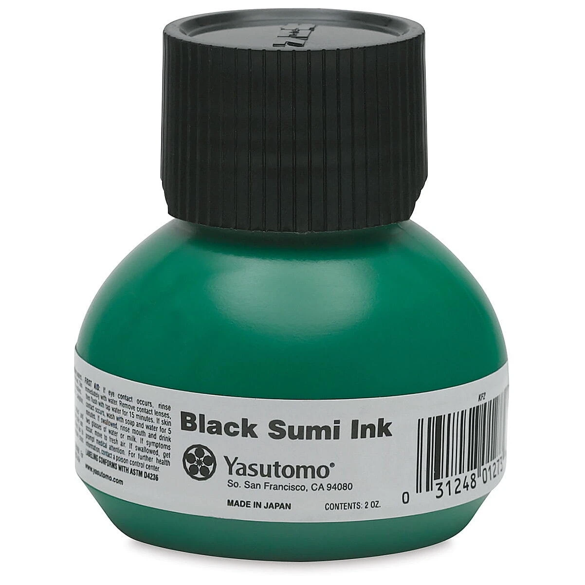 SUMI Traditional Black Ink – 2 oz Calligraphy & Brush Painting Ink