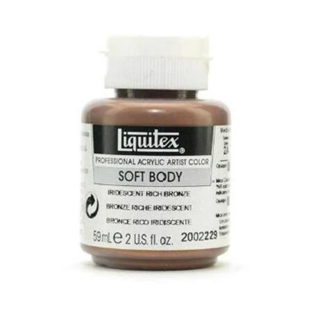 Luxe Tattoo 2 oz Iridescent Rich Bronze Acrylic Cream Pigment