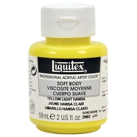 LTX 2‑Oz Light Jade Yellow Acrylic Paint – Vibrant, Fast‑Drying Craft Color