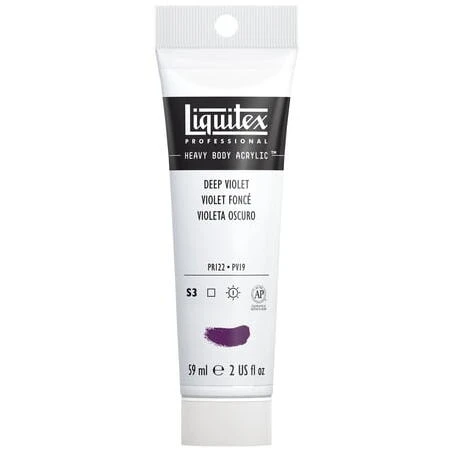 LTX Hand Brush Acrylic Paint – 2 oz Deep Violet