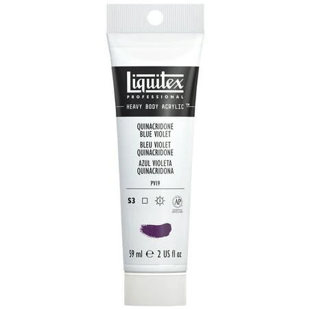 LTX HB Acrylic Paint – 2 oz Quin Blue‑Violet – Vibrant Artist‑Grade Color