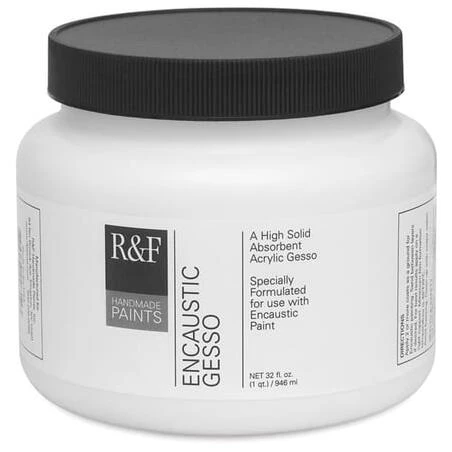 R&F Encaustic Gesso – Premium Quart Primer for Oil & Acrylic Artists