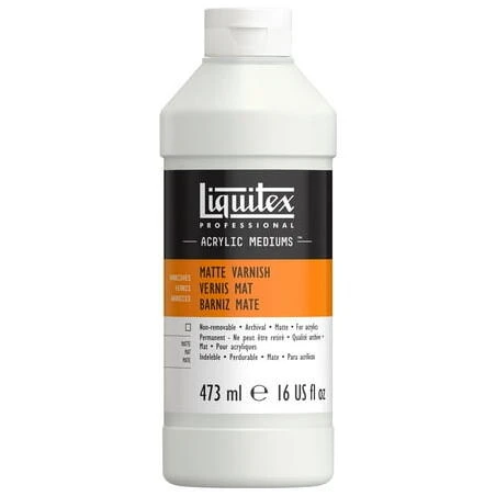 LTX Matte Liquid Varnish – 16 oz Professional Protective Finish