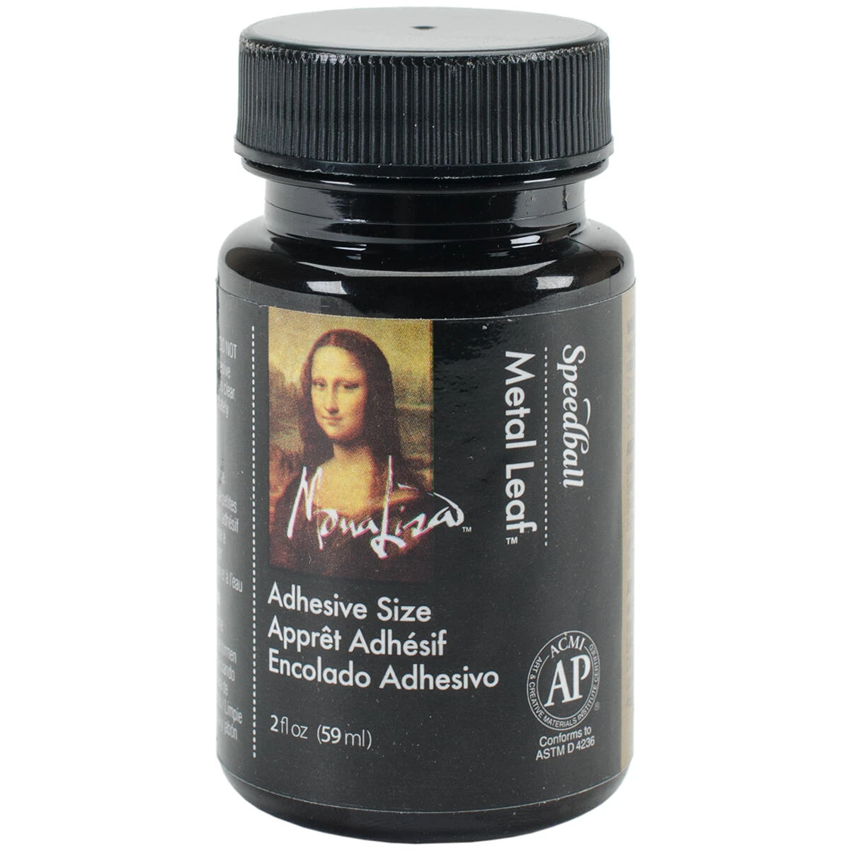 Gold Leaf Brush-On Adhesive – 2 oz (Metallic Finish)