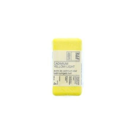 R&F Light Cadmium Yellow Encaustic Paint – 40 ml Professional Wax Medium