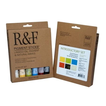 R&F Professional 6‑Shade Pigment Stick Set – Introductory Palette
