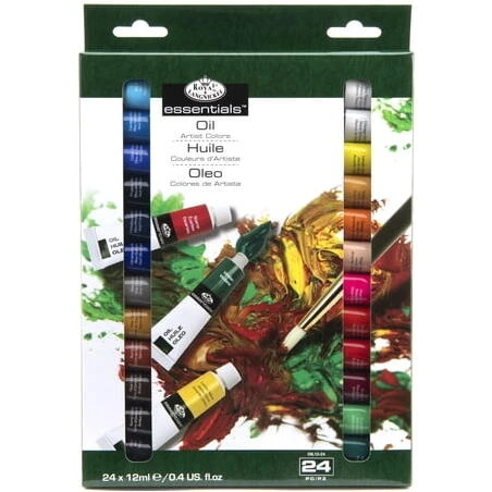 24‑Piece 12 ml Professional Oil Paint Set – Rich Pigment Colors for Artists