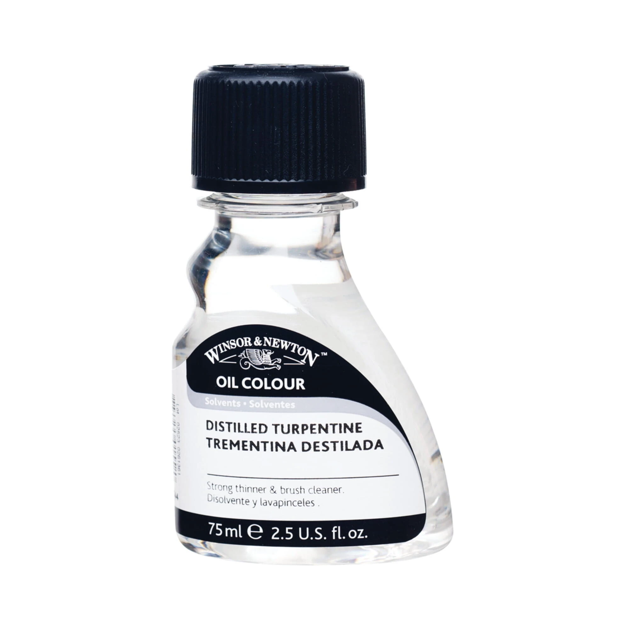 Artist-Grade Distilled Turpentine – 75 ml Solvent for Oil Paints