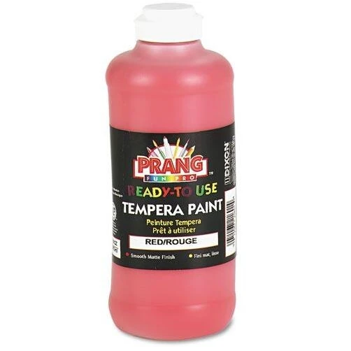 Vibrant Red Tempera Paint – 16 oz Artist‑Grade Water‑Based Color