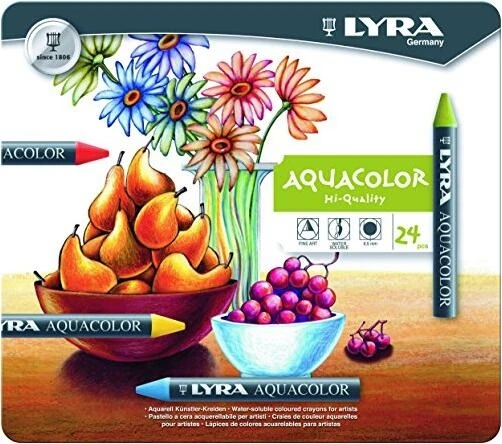 24‑Piece Watercolor Pastel Set – Vibrant, Blendable Artists’ Colors