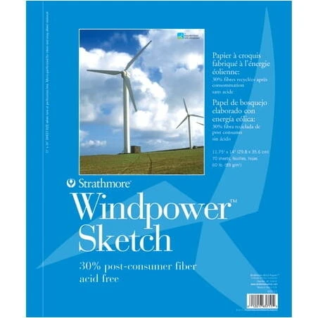 Strath Sketch WindPower 11.75" x 14" Portable Artist Sketchbook
