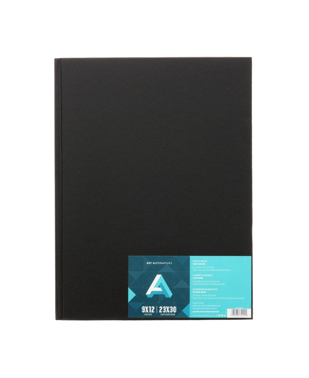 Premium Hardbound 9x12 Sketchbook – Acid‑Free Paper for Artists