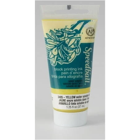 Vibrant Yellow BLOCK INK WS 1.25 oz – Professional Water‑Soluble Ink