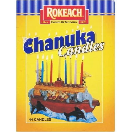 44‑Piece Premium Hanukkah Candle Set – Bright, Long‑Burning Menorah Lights