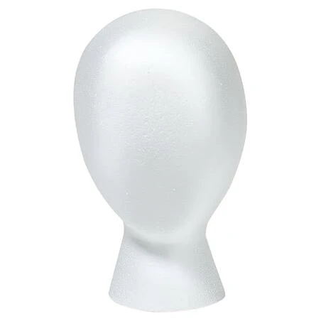 Lightweight Foam Styling Mannequin Head – Ideal for Salon Training & DIY Hair Projects