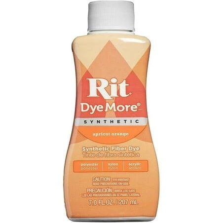 RIT Apricot Synthetic Fabric Dye – Vibrant Color for Clothing & Crafts