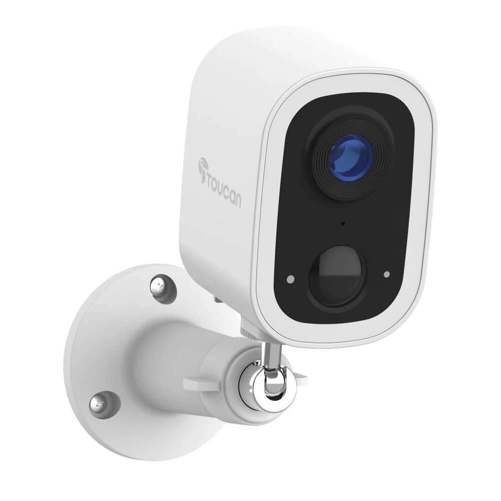 Toucan Wireless 2K Ultra HD Security Camera with Night Vision & AI Motion Alerts