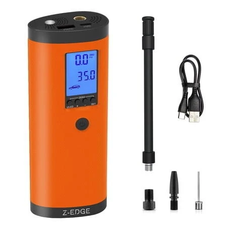 Z‑Edge Portable Power Bank – Orange 10000 mAh Fast‑Charge Battery Pack